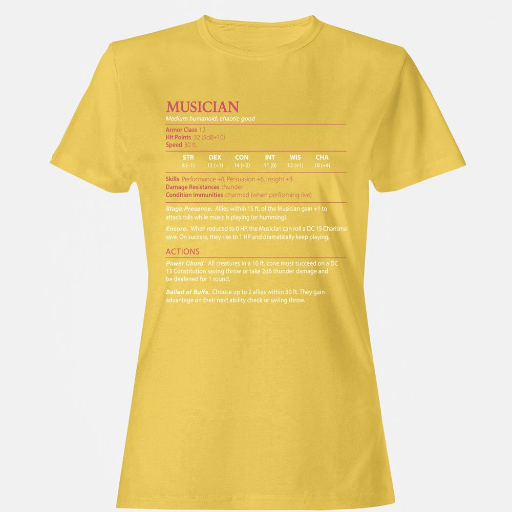 Musician Stats - Daisy - 4