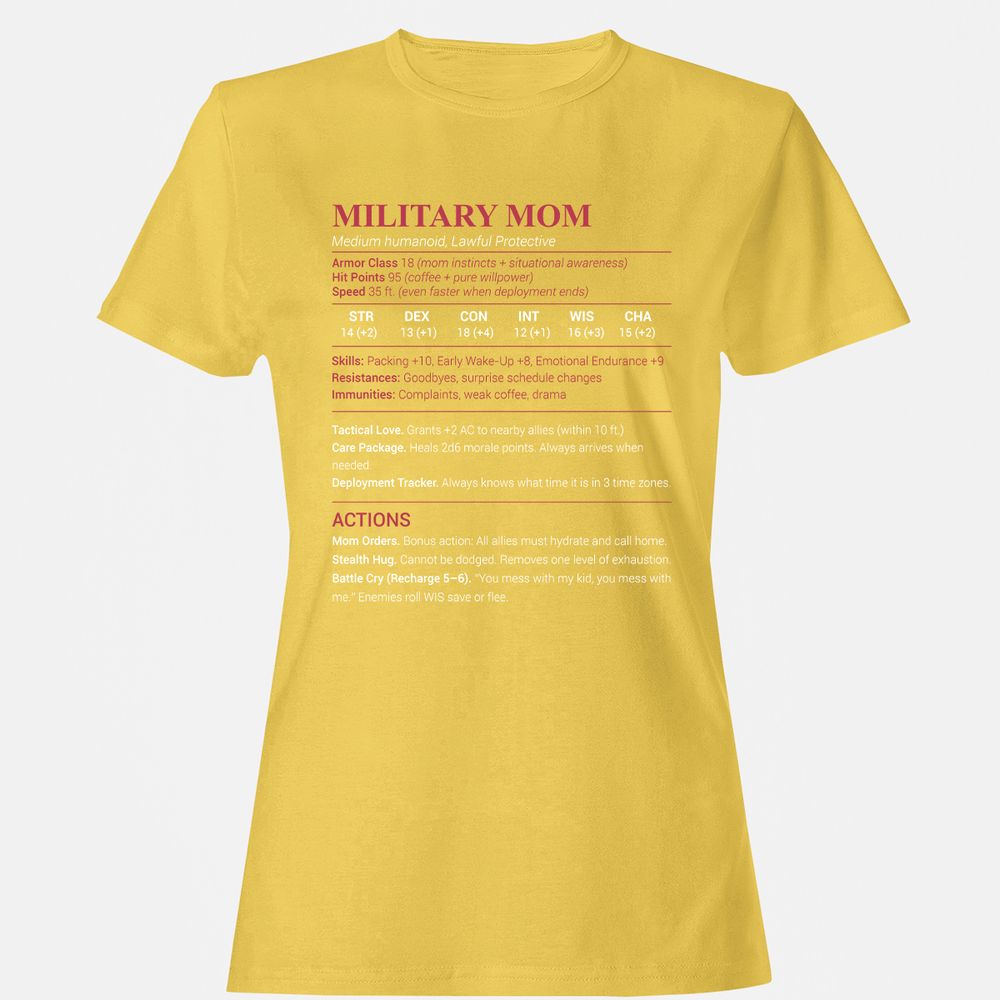 Military Mom Women's T-Shirt - Daisy - 4
