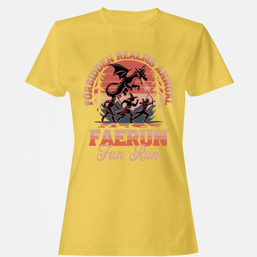Faerun Fun Run Women's T-Shirt - Daisy - 4