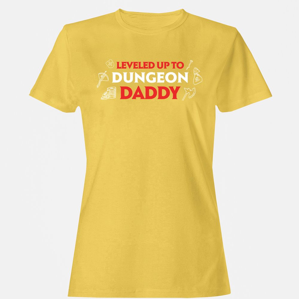 Leveled Up To Dungeon Daddy Women's T-Shirt - Daisy - 4