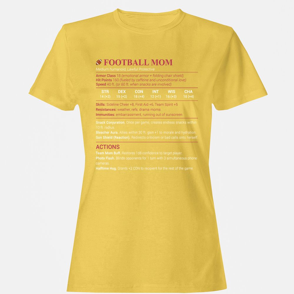 Football Mom Women's T-Shirt - Daisy - 4
