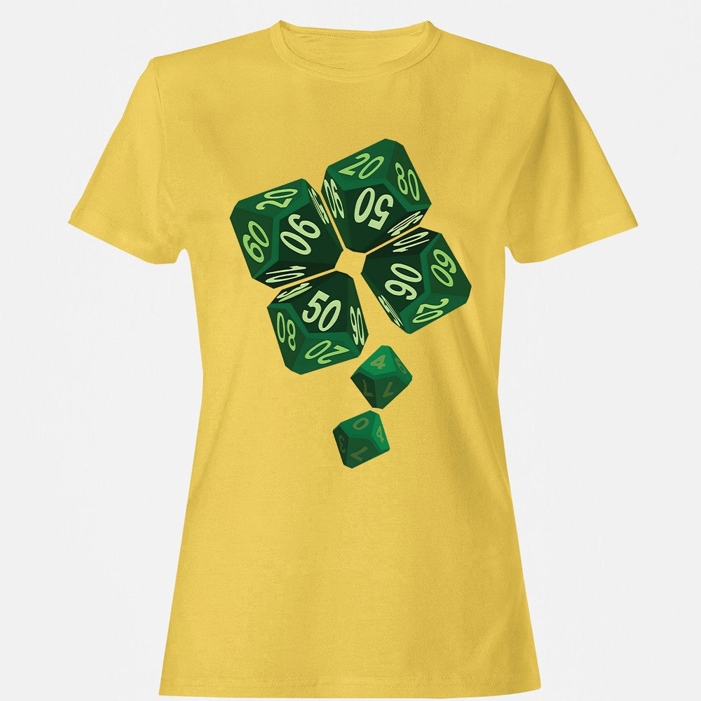 Dice Clover Women's T-Shirt - Daisy - 4