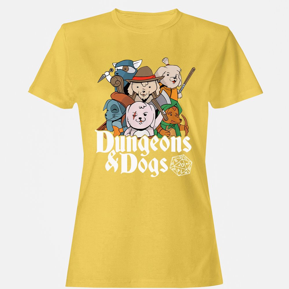 Dungeons & Dogs Women's T-Shirt - Daisy - 4