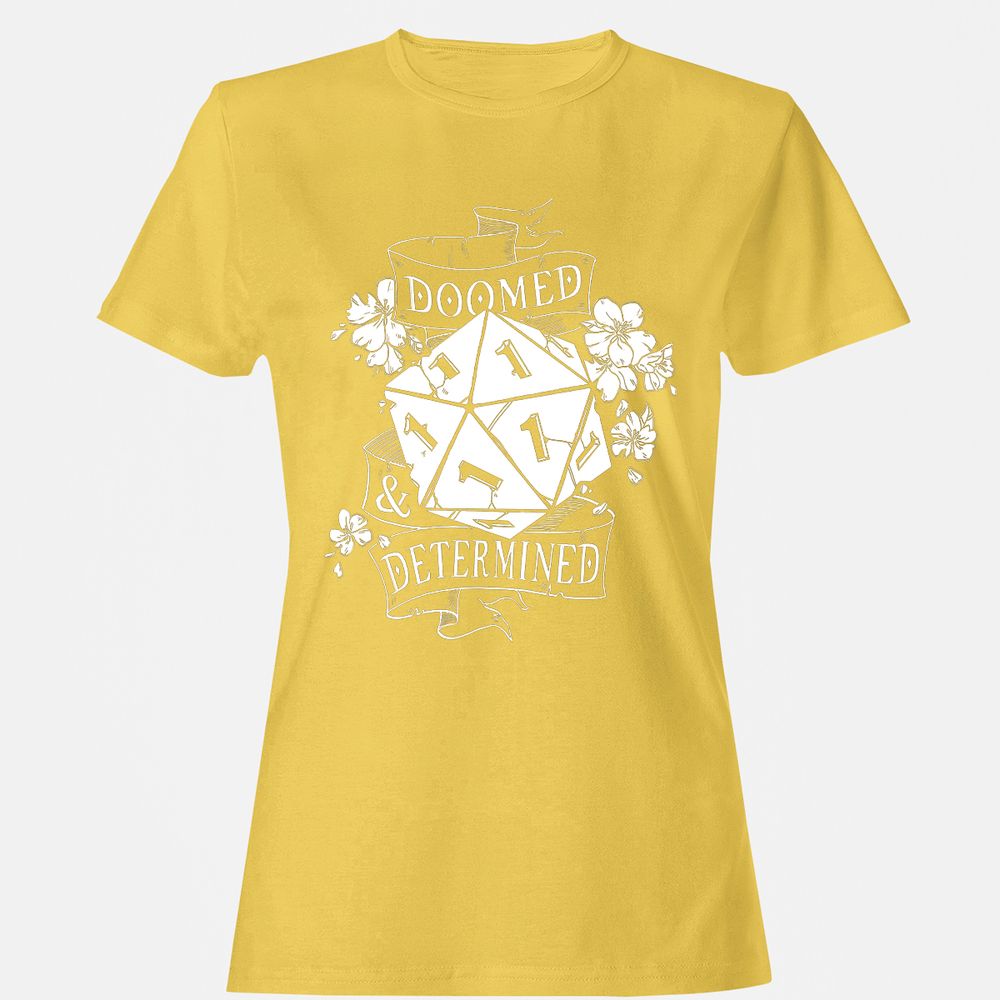 Doomed Determined Women's T-Shirt - Daisy - 4