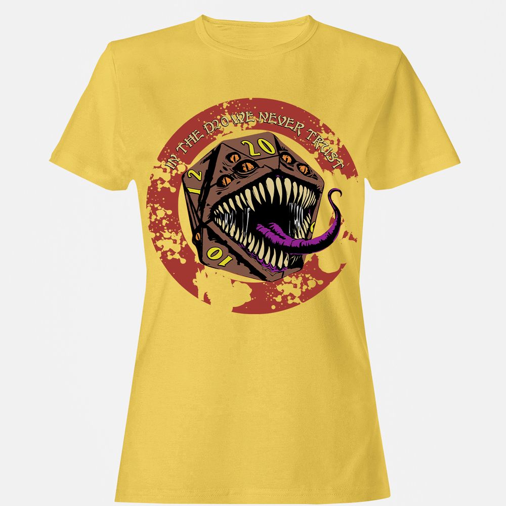 In The D20 We Never Trust Women's T-Shirt - Daisy - 4
