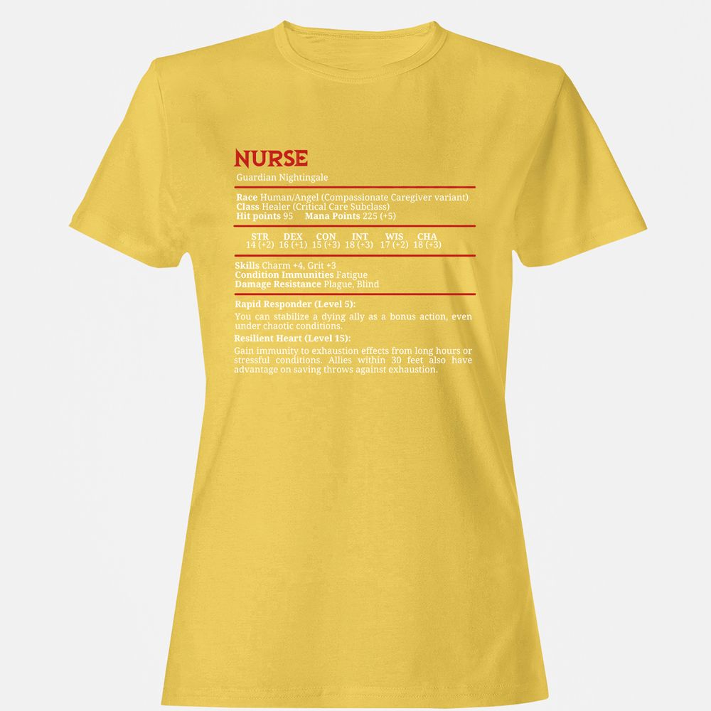 Nurse Stats Women's T-Shirt - Daisy - 4