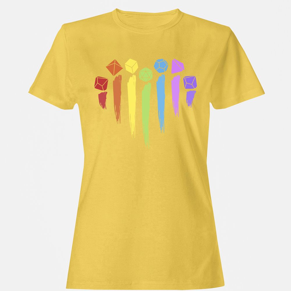 Dice Rainbow Heart Shape - Daisy - 4