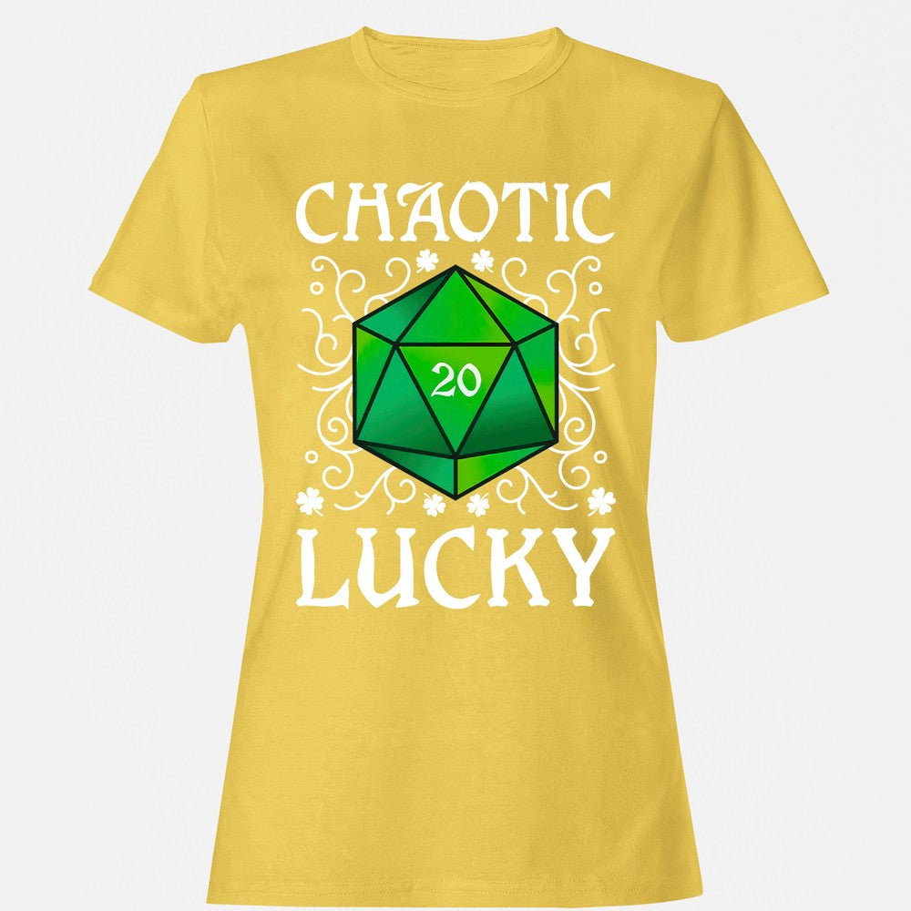Chaotic Lucky D20 Dice Women's T-Shirt - Daisy - 4