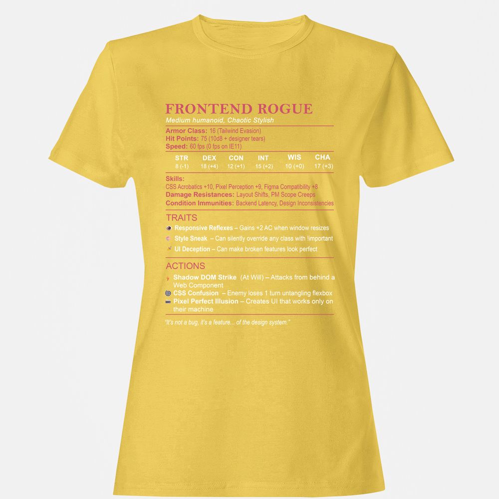 Frontend Rogue Women's T-Shirt - Daisy - 4