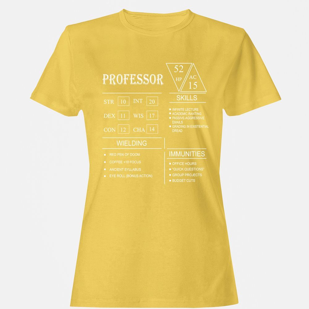 Professor New Women's T-Shirt - Daisy - 4