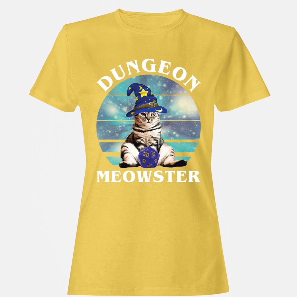 Dungeon Meowster Vintage Women's T-Shirt - Daisy - 4
