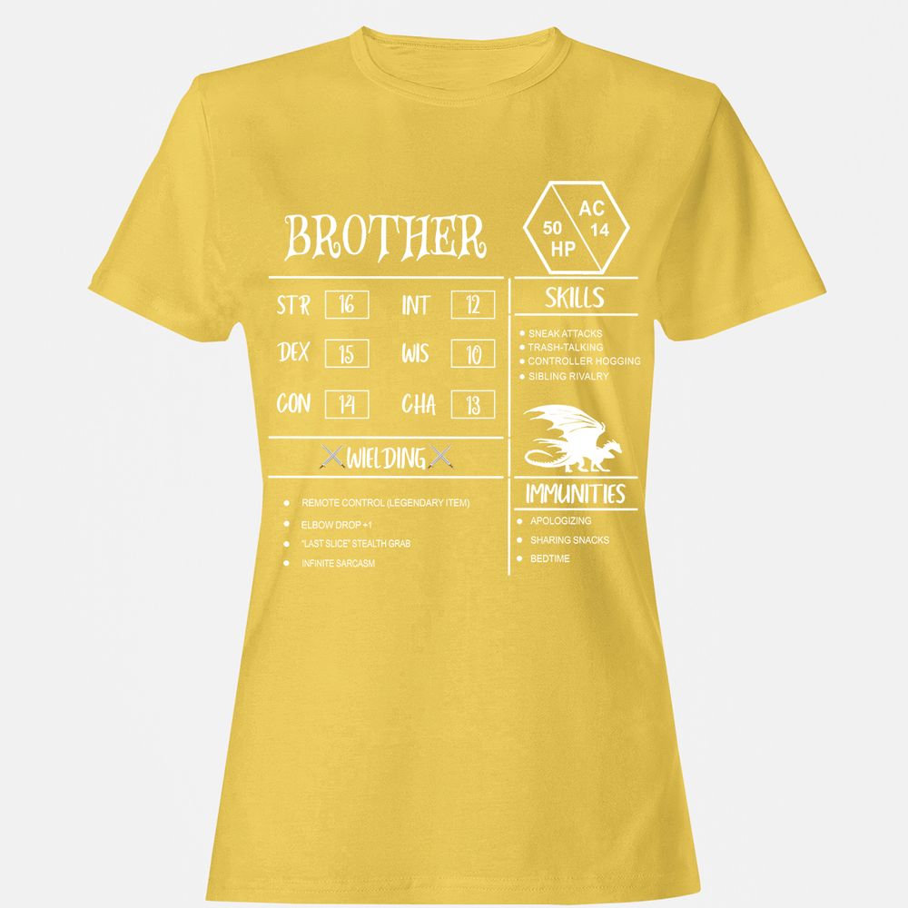 Brother Stats Women's T-Shirt - Daisy - 4