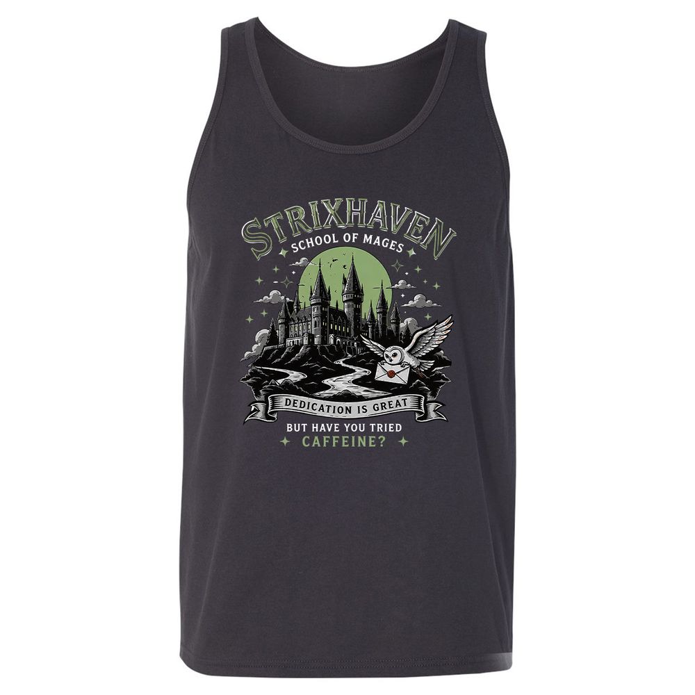 Strixhaven - School Of Mages Unisex Jersey Tank - Dark Grey - 4