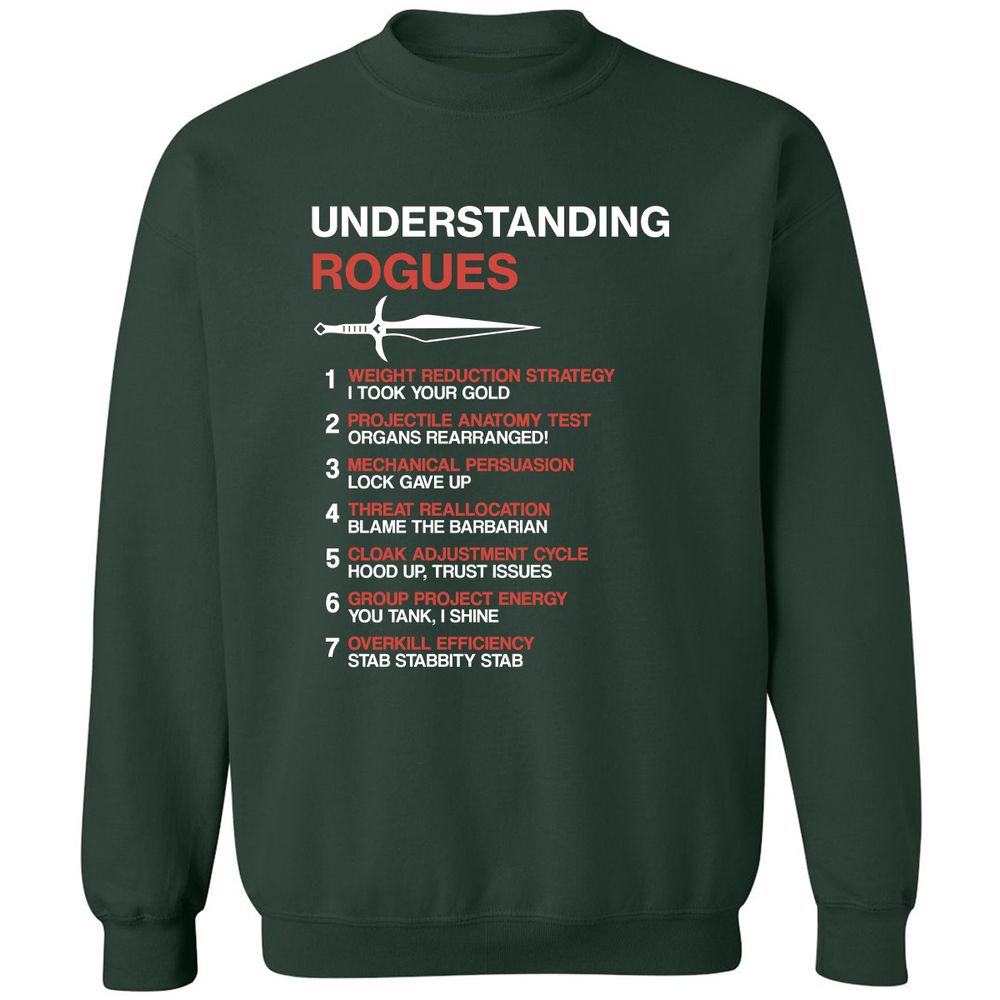 Understanding Rogues - Forest Green - 4