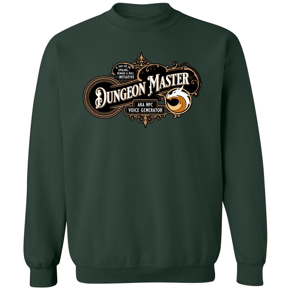Dungeon Master Classic Unisex Sweatshirt - Forest Green - 4