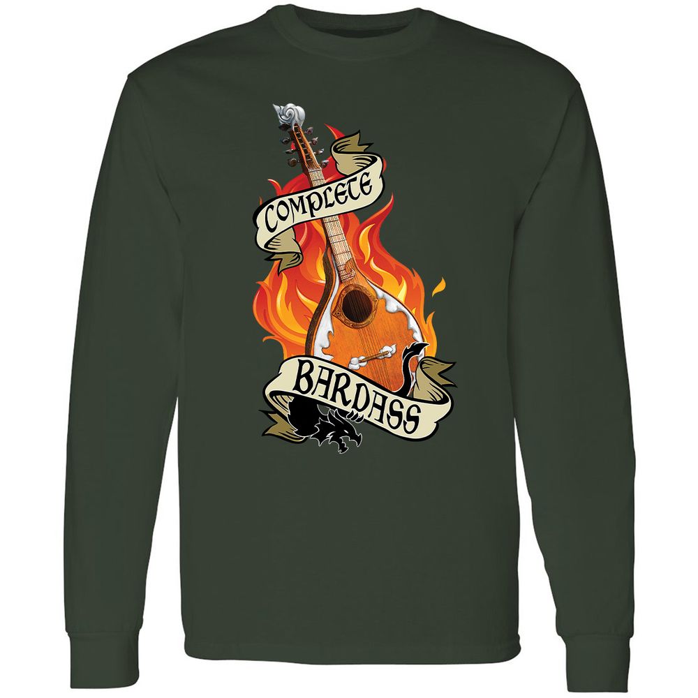Complete Bardass Long Sleeve T-Shirt - Forest Green - 4