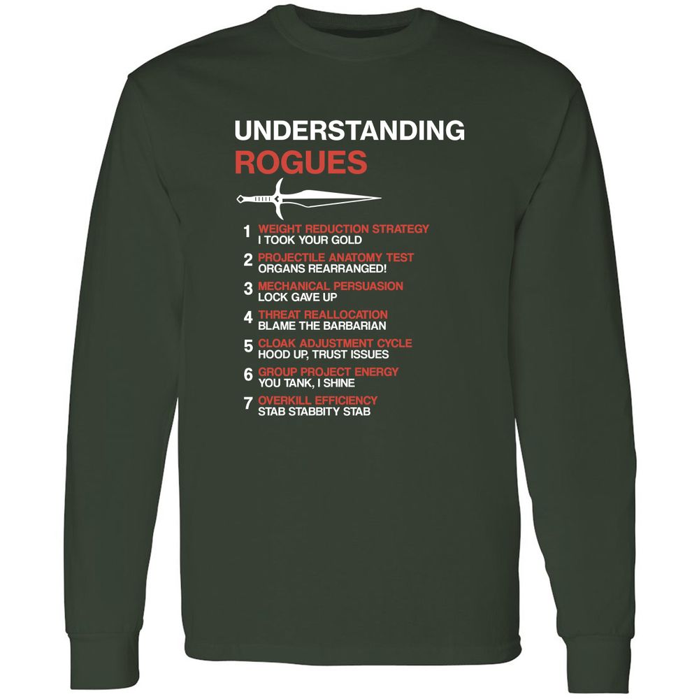 Understanding Rogues - Forest Green - 4