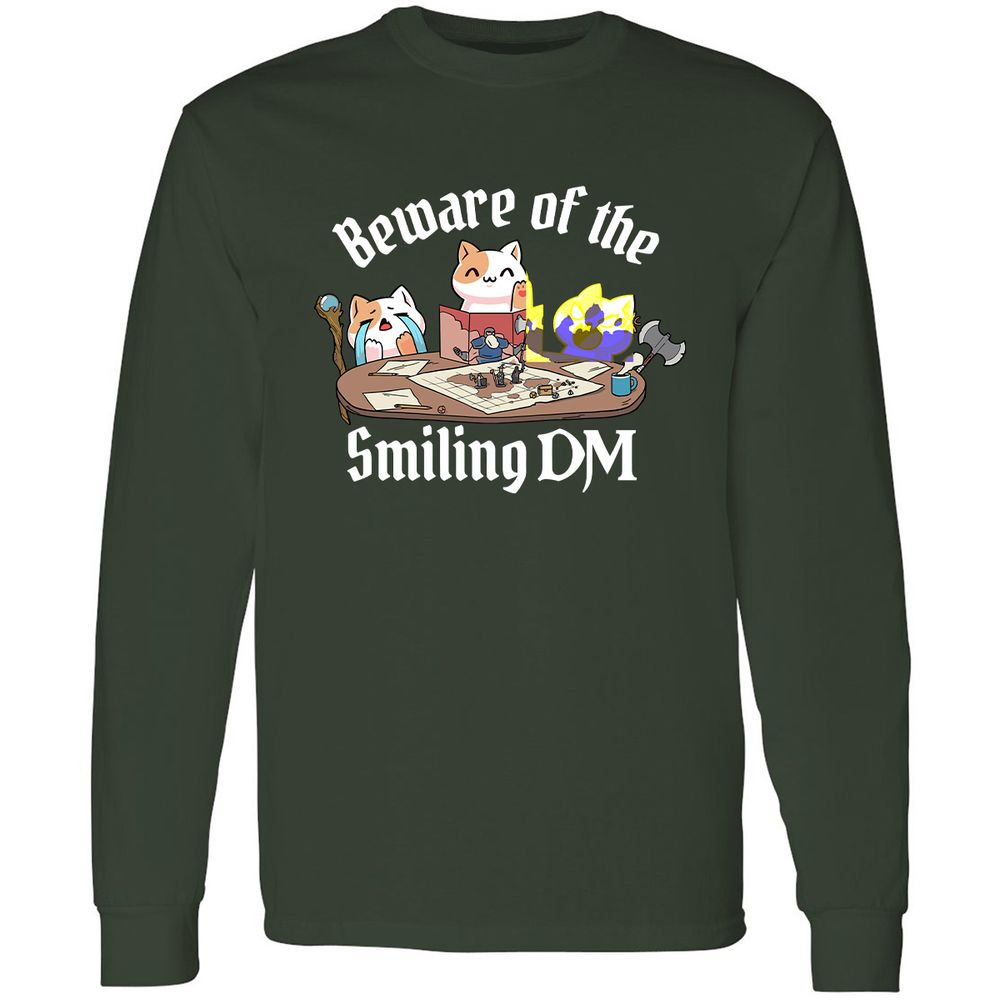 Beware of the Smiling DM - Forest Green - 4