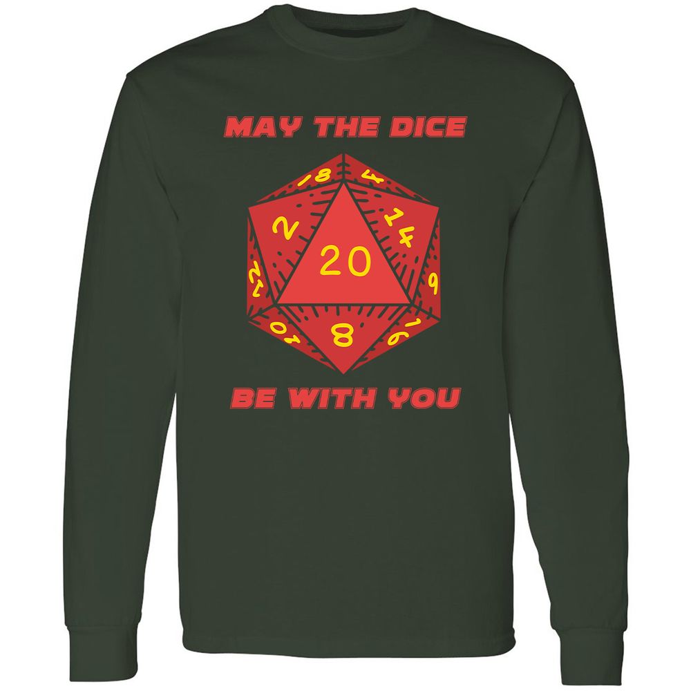 May the Dice Be With You - Forest Green - 4