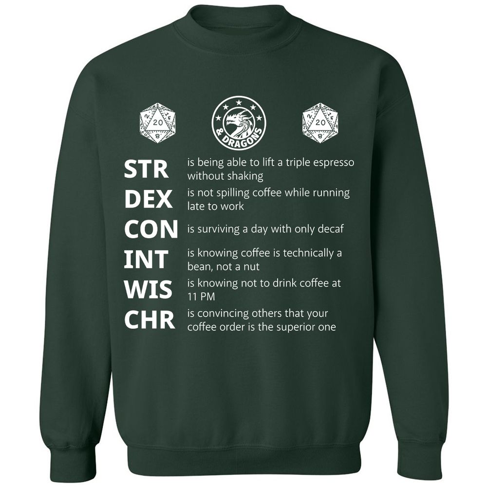 How to RPG with Coffee - Forest Green - 4