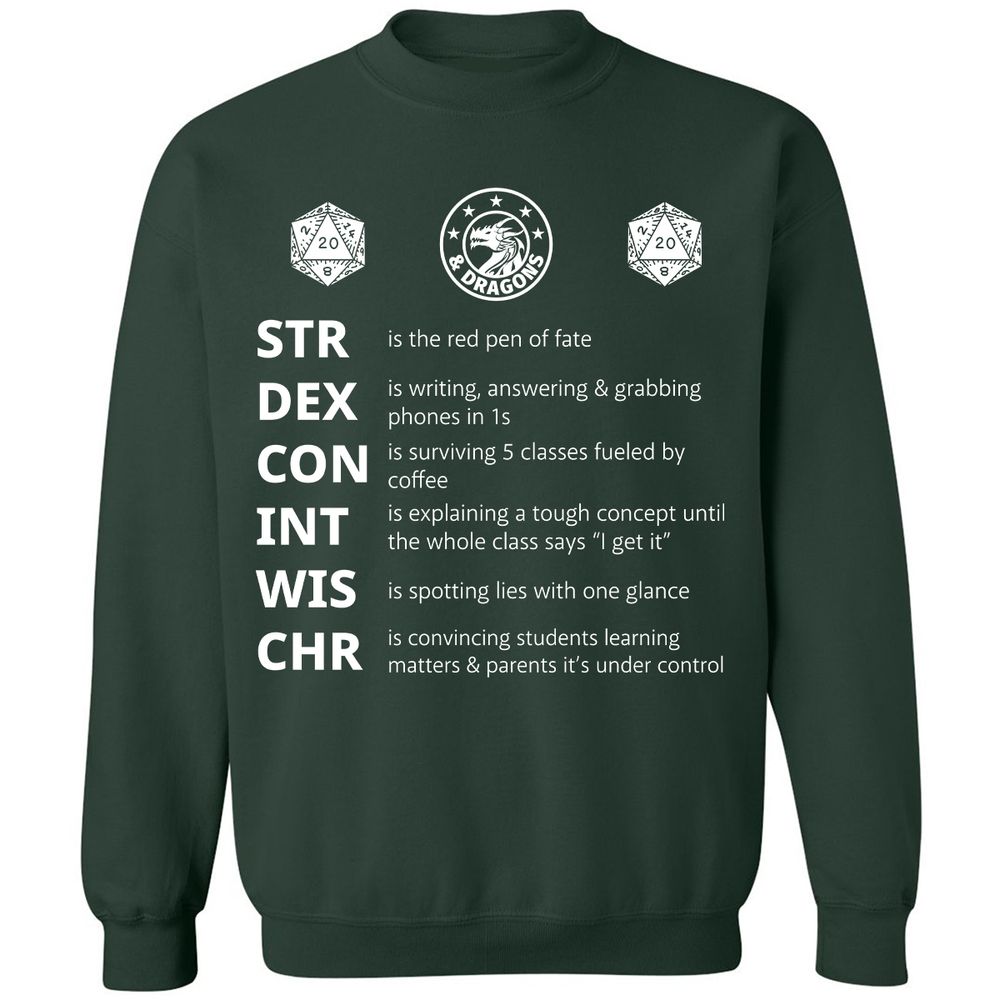 How to RPG with Teacher - Forest Green - 4