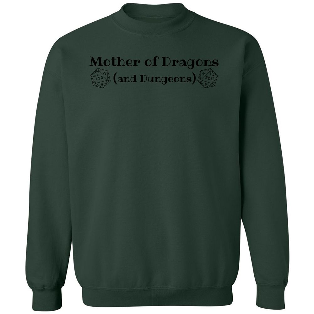 Mother Of Dragons Classic Unisex Sweatshirt - Forest Green - 4