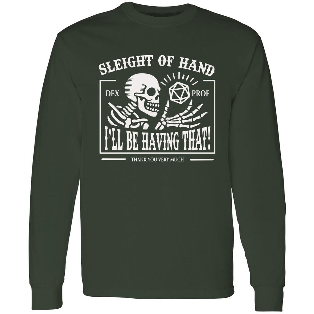 Sleight of Hand – I’ll Be Having That! - Forest Green - 4