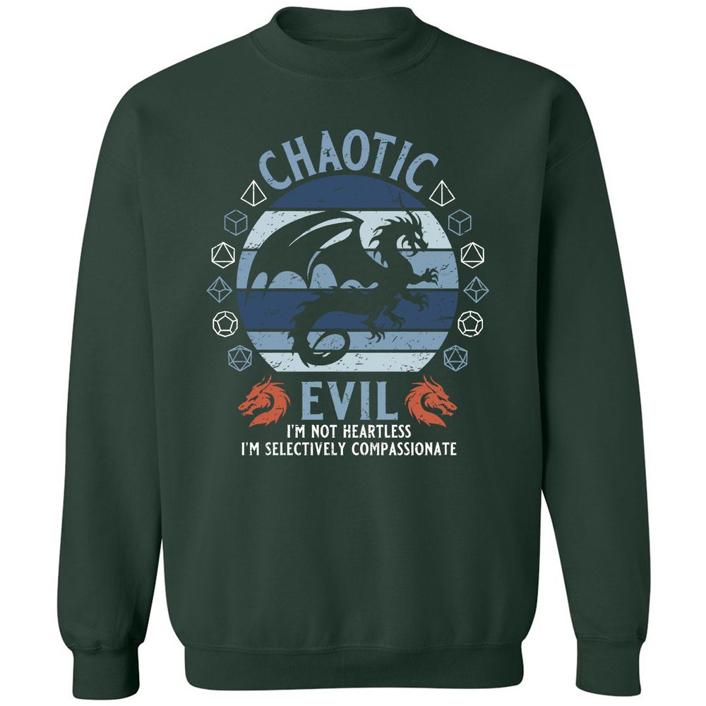 Chaotic Evil 2 Classic Unisex Sweatshirt - Forest Green - 4