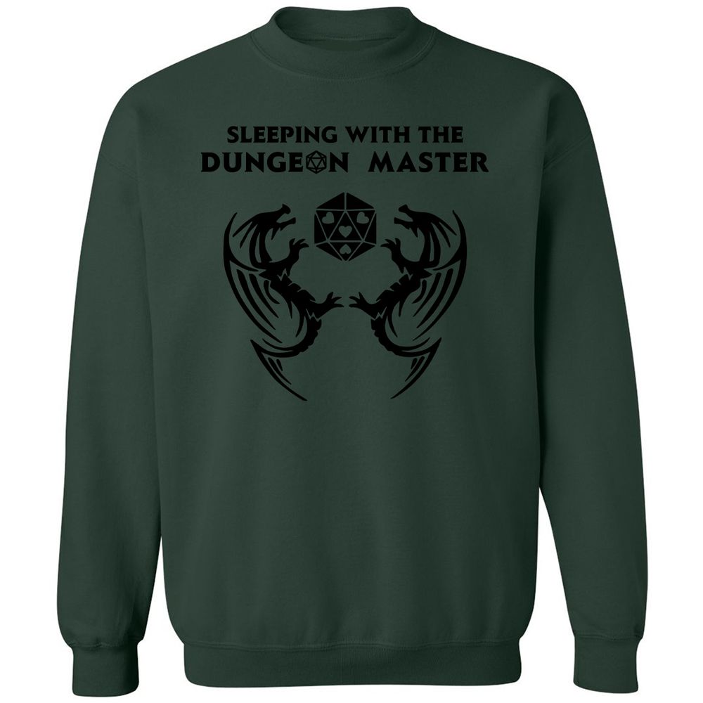 Sleeping With The DM Classic Unisex Sweatshirt - Forest Green - 4