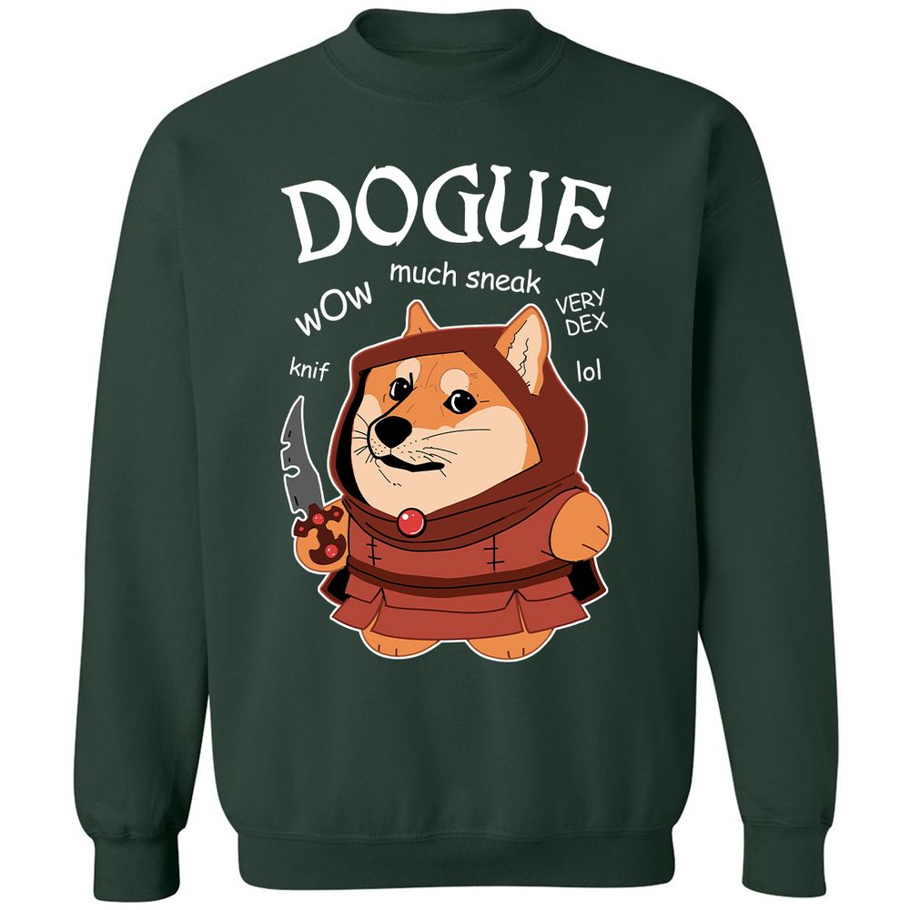 Dogue Class Classic Unisex Sweatshirt - Forest Green - 4