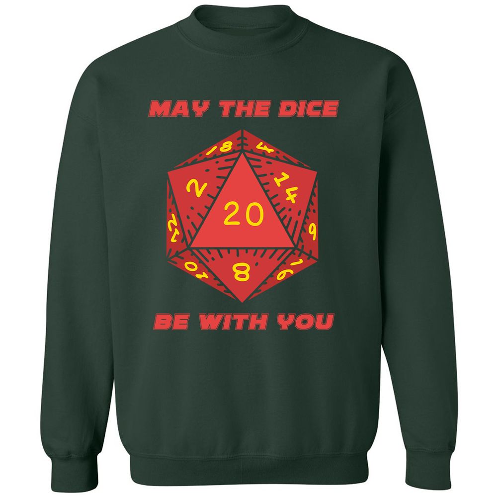 May the Dice Be With You - Forest Green - 4