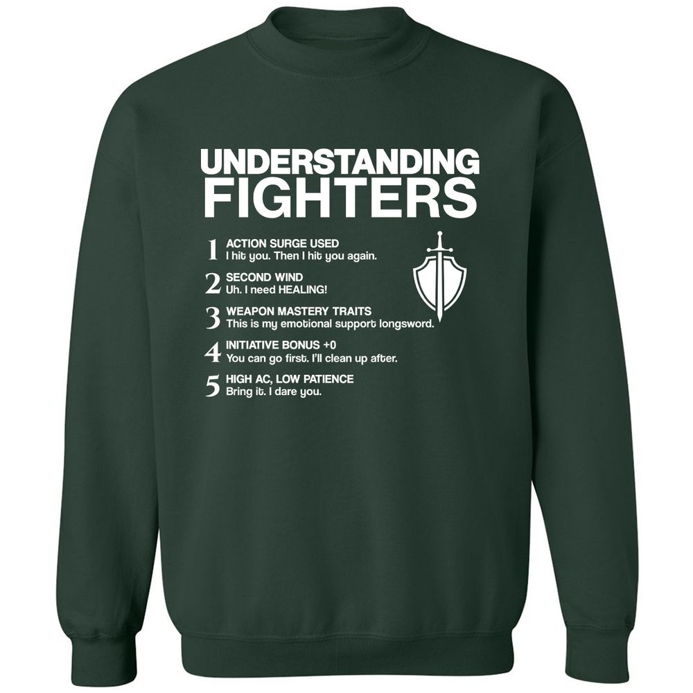 Understanding Fighters - Forest Green - 4