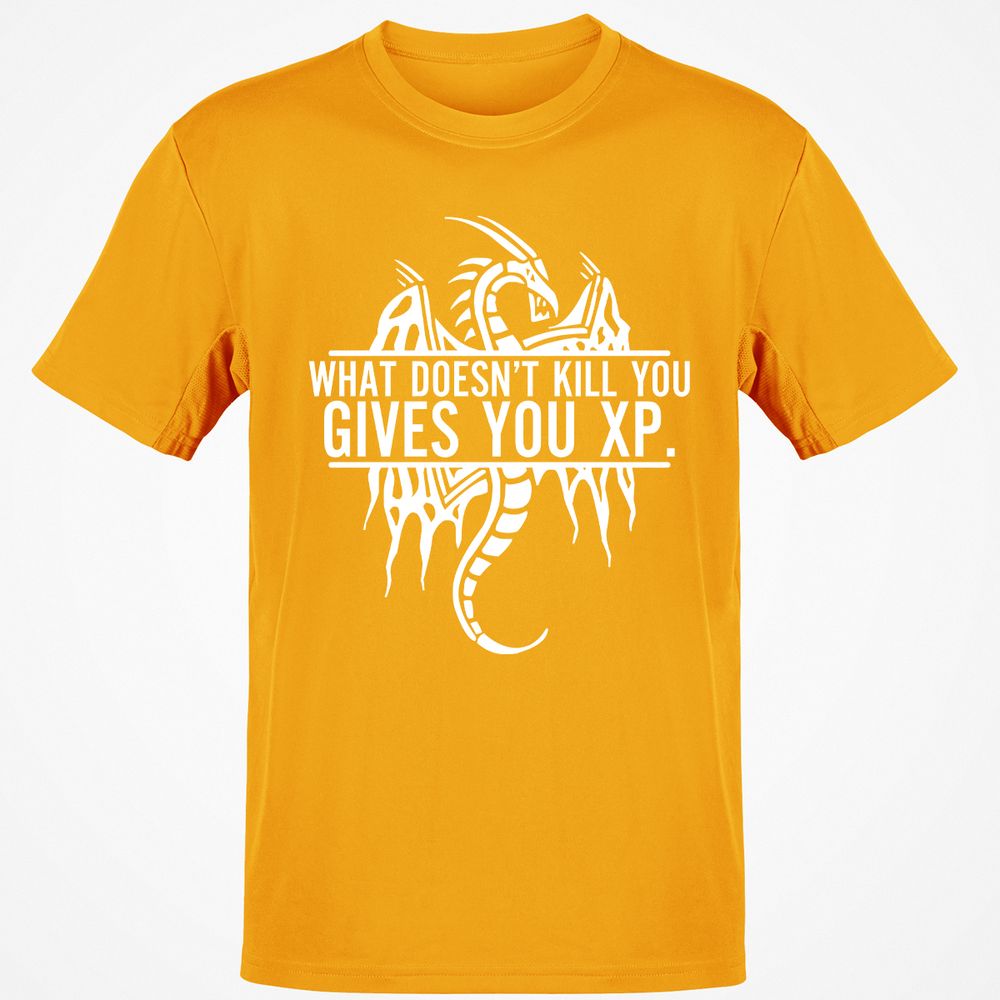 What Doesn't Kill You Classic Unisex T-Shirt - Gold - 4