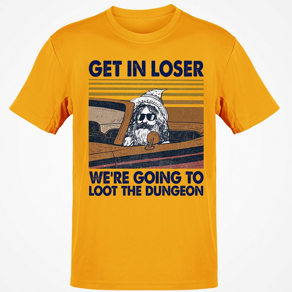 We're Going To Loot The Dragon T-Shirt - Gold - 4
