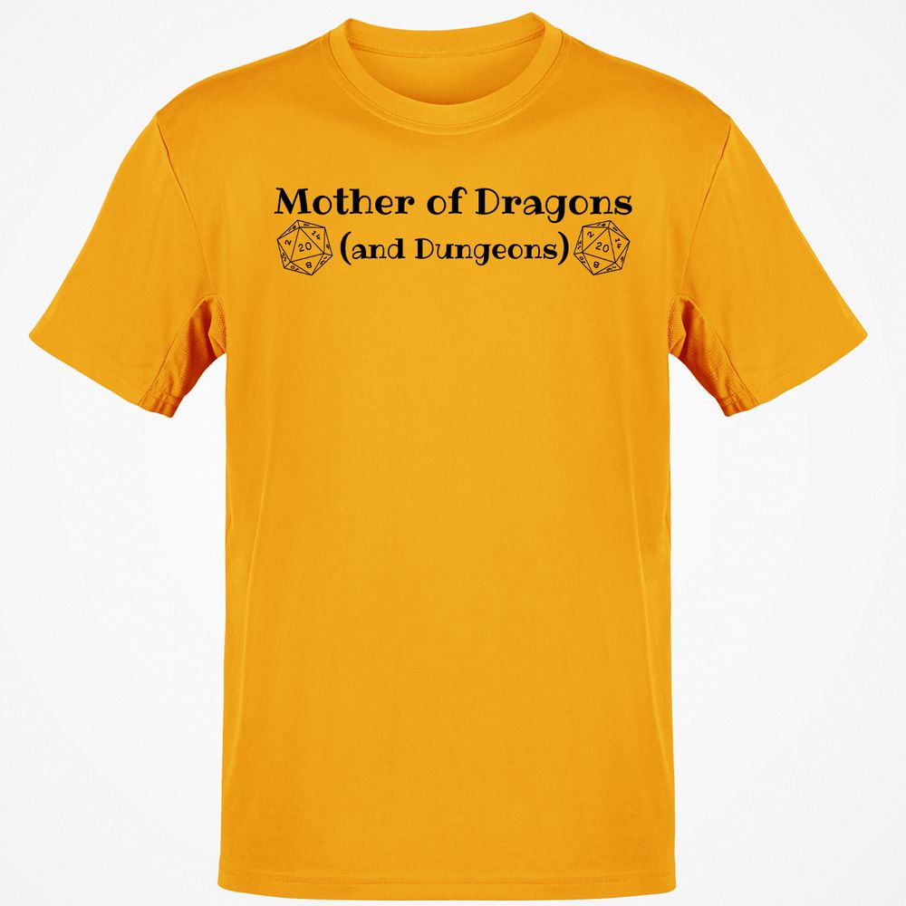 Mother Of Dragons Classic Unisex T-Shirt - Gold - 4