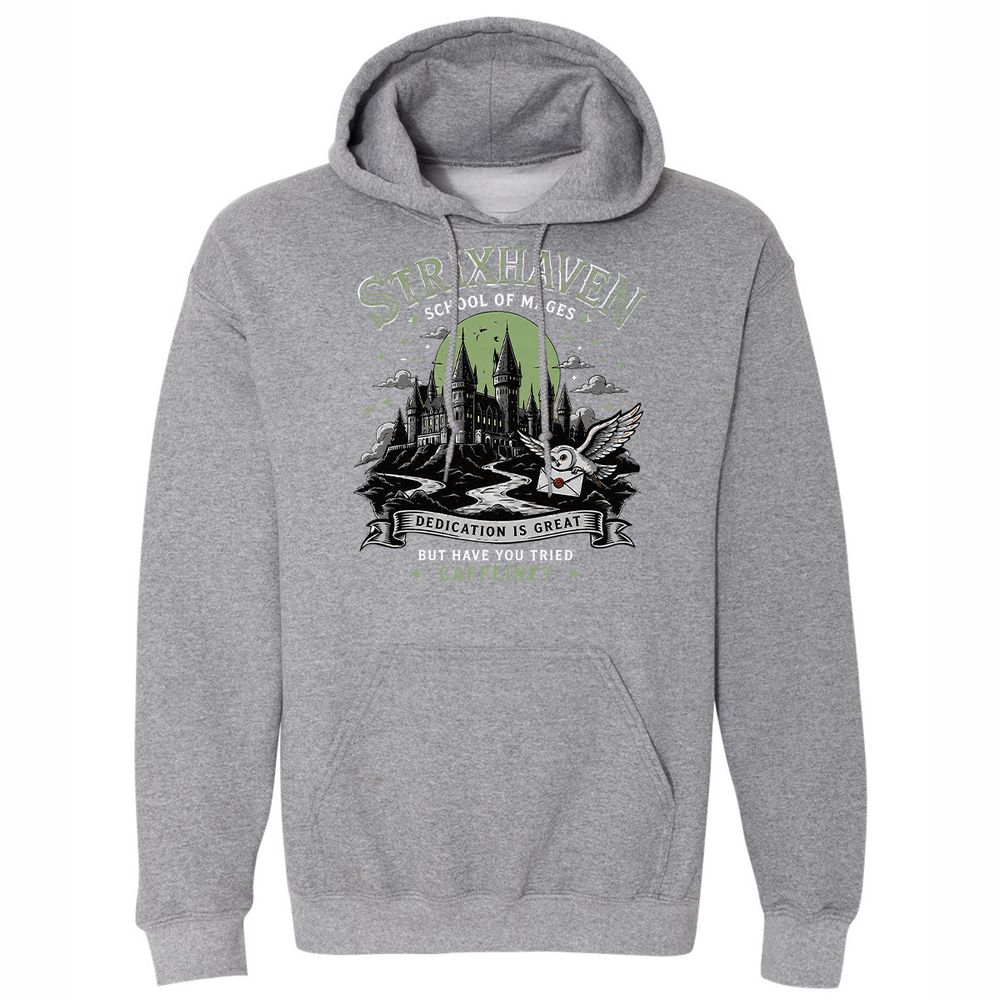 Strixhaven - School Of Mages Classic Unisex Hoodie - Graphite Heather - 4
