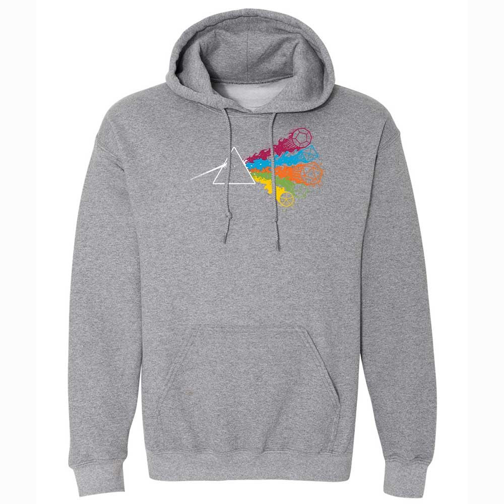 Dark Side Of The Dices Classic Unisex Hoodie - Graphite Heather - 4