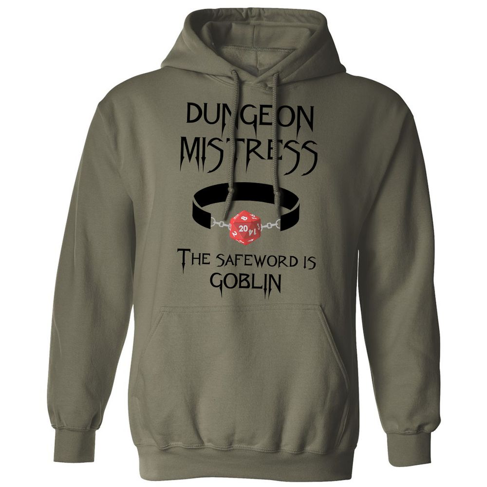 Dungeon Mistress Classic Unisex Hoodie - Military Green - 4
