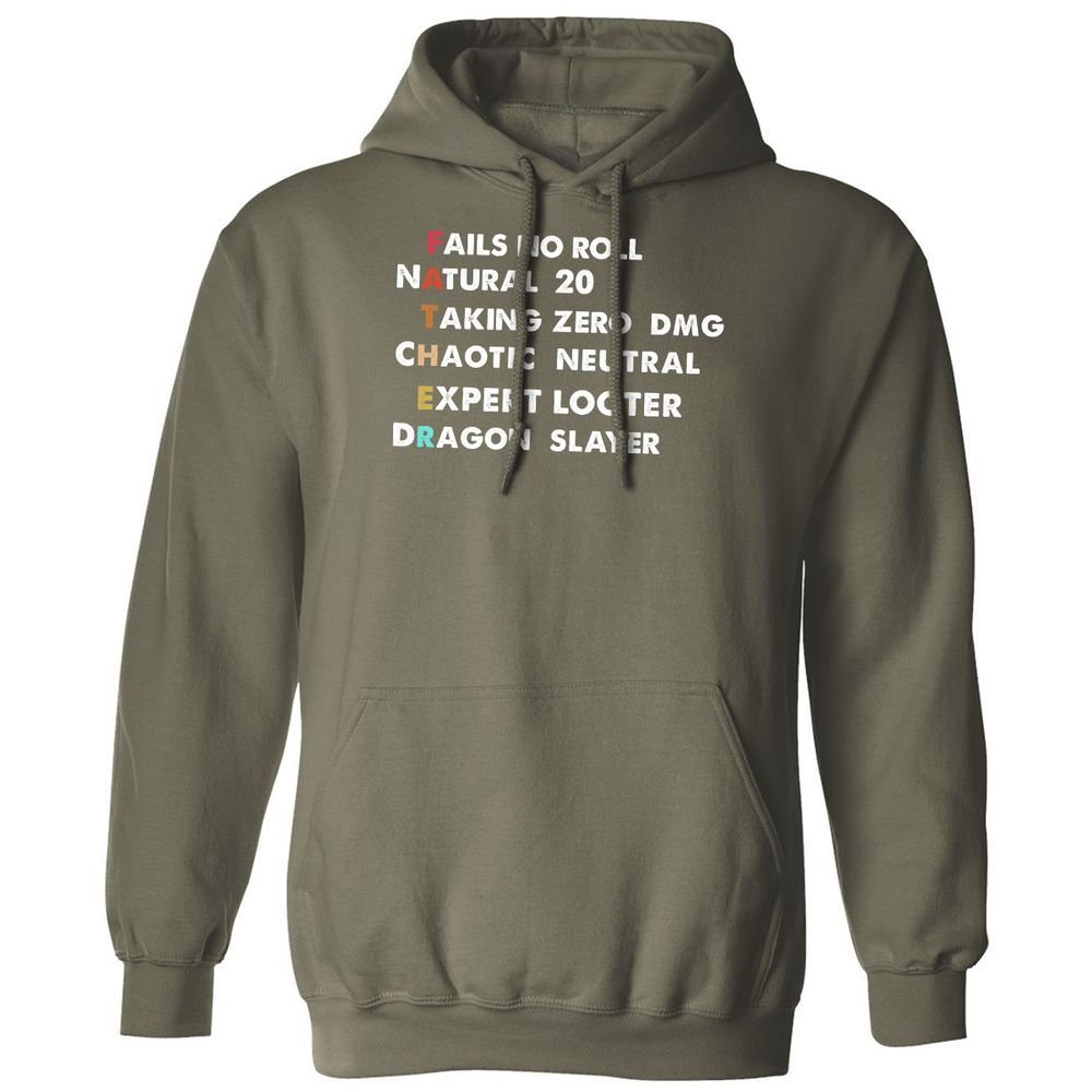 Father D&D Classic Unisex Hoodie - Military Green - 4