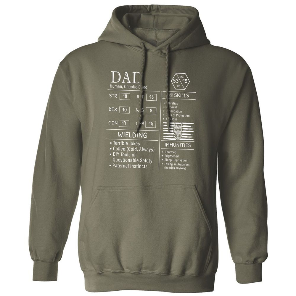 Dad Stats New - Military Green - 4
