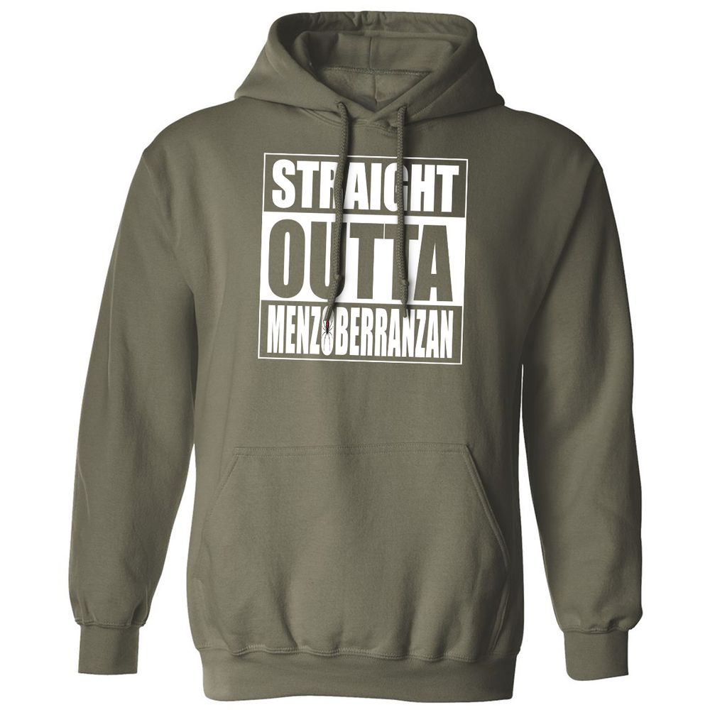 Straight Outta Menzoberranzan Classic Unisex Hoodie - Military Green - 4