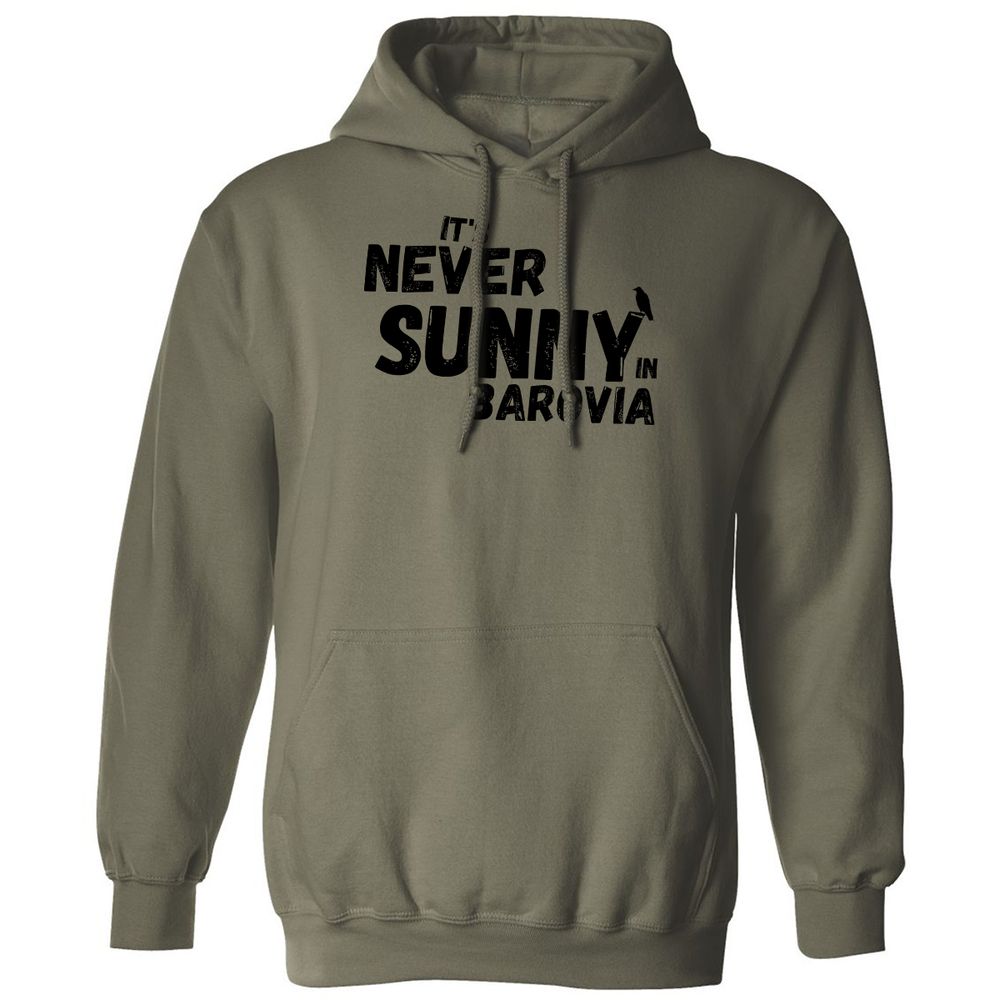 It's Never Sunny In Barovia Classic Unisex Hoodie - Military Green - 4