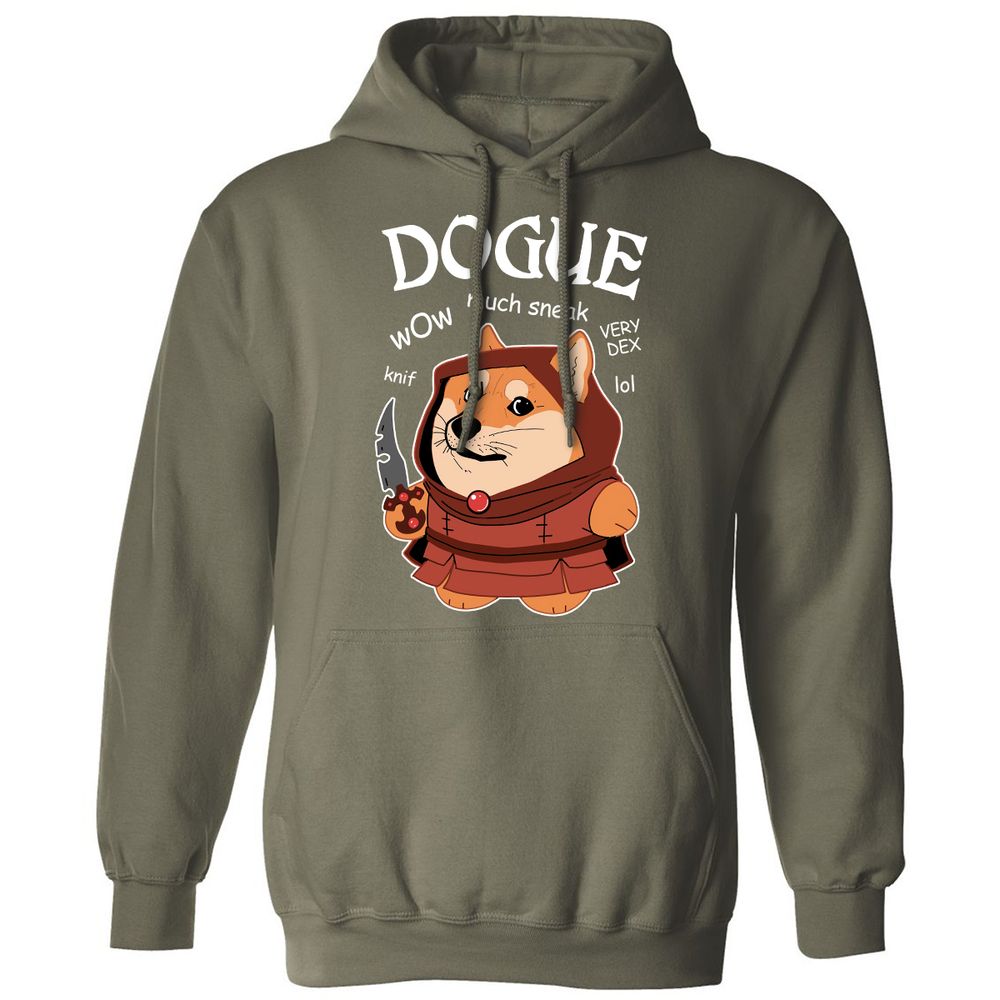 Dogue Class Classic Unisex Hoodie - Military Green - 4