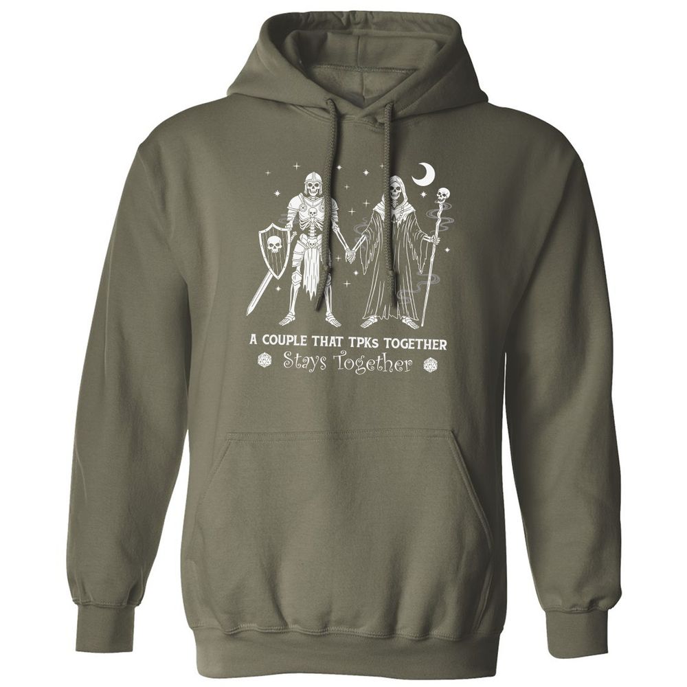 TPK Love – Skeleton Couple - Military Green - 4