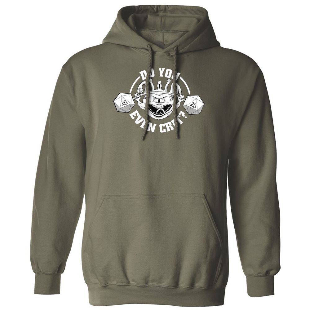 Do You Even Crit Classic Unisex Hoodie - Military Green - 4