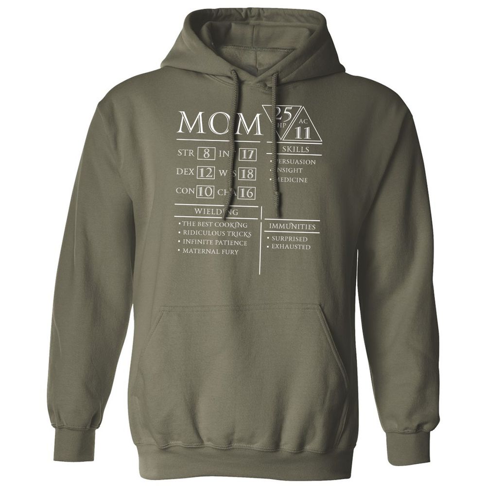 Mom Stats - Military Green - 4