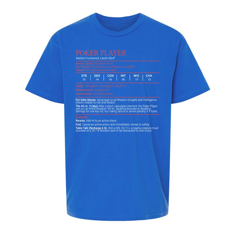 Poker Player Stats Block - Royal - 4