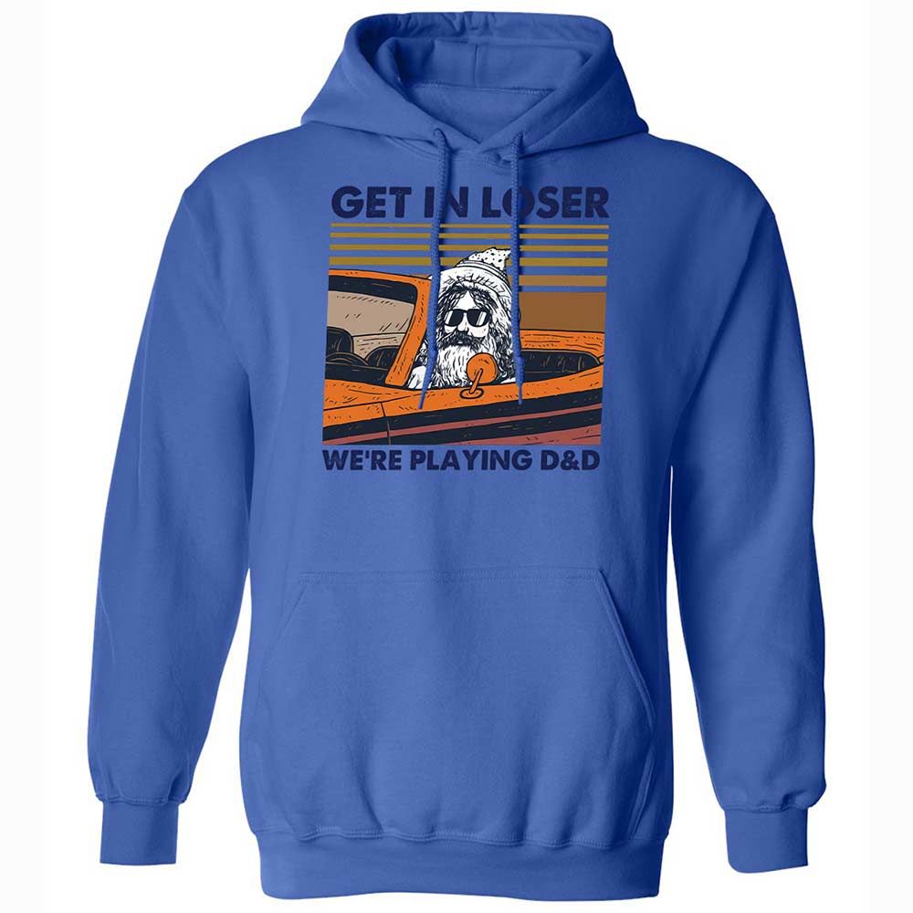 Get in Loser Classic Unisex Hoodie - Royal - 4