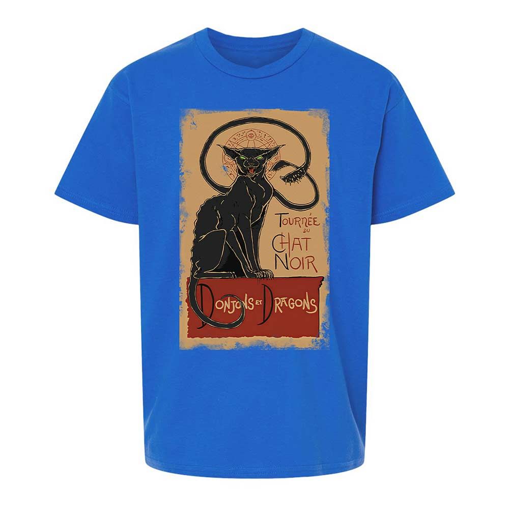 Tournee Du Chat Noir Kids T-Shirt - Royal - 4