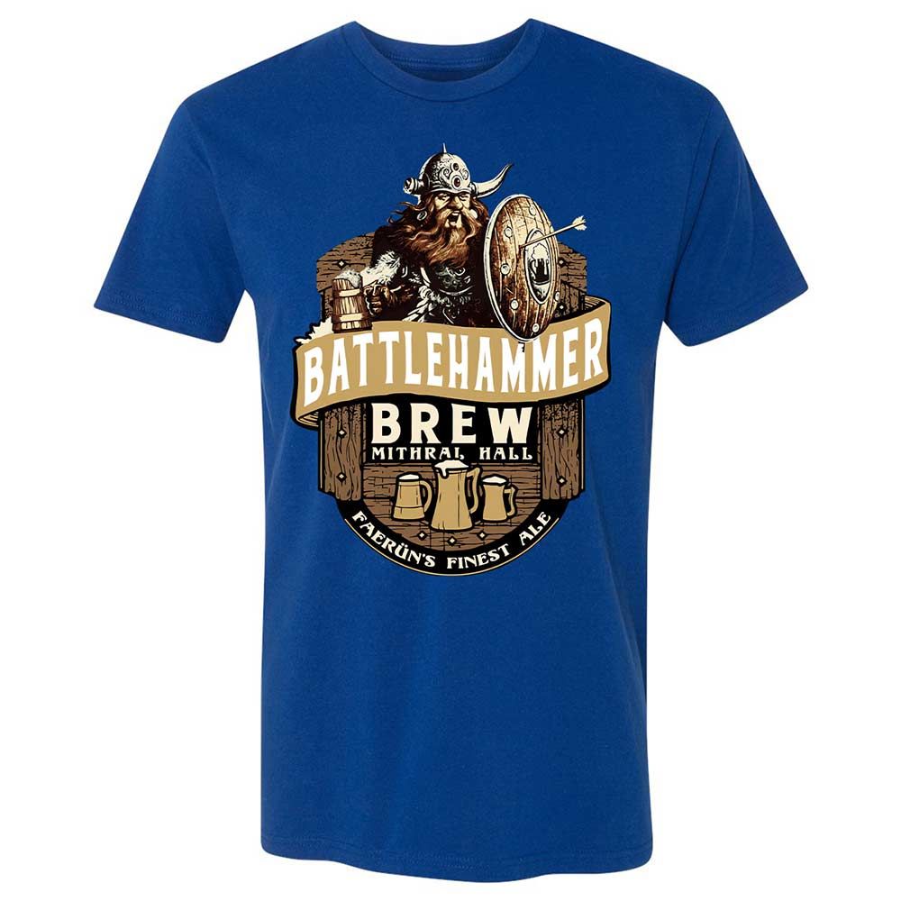 Battlehammer Brew Premium Unisex T-Shirt - Royal - 4
